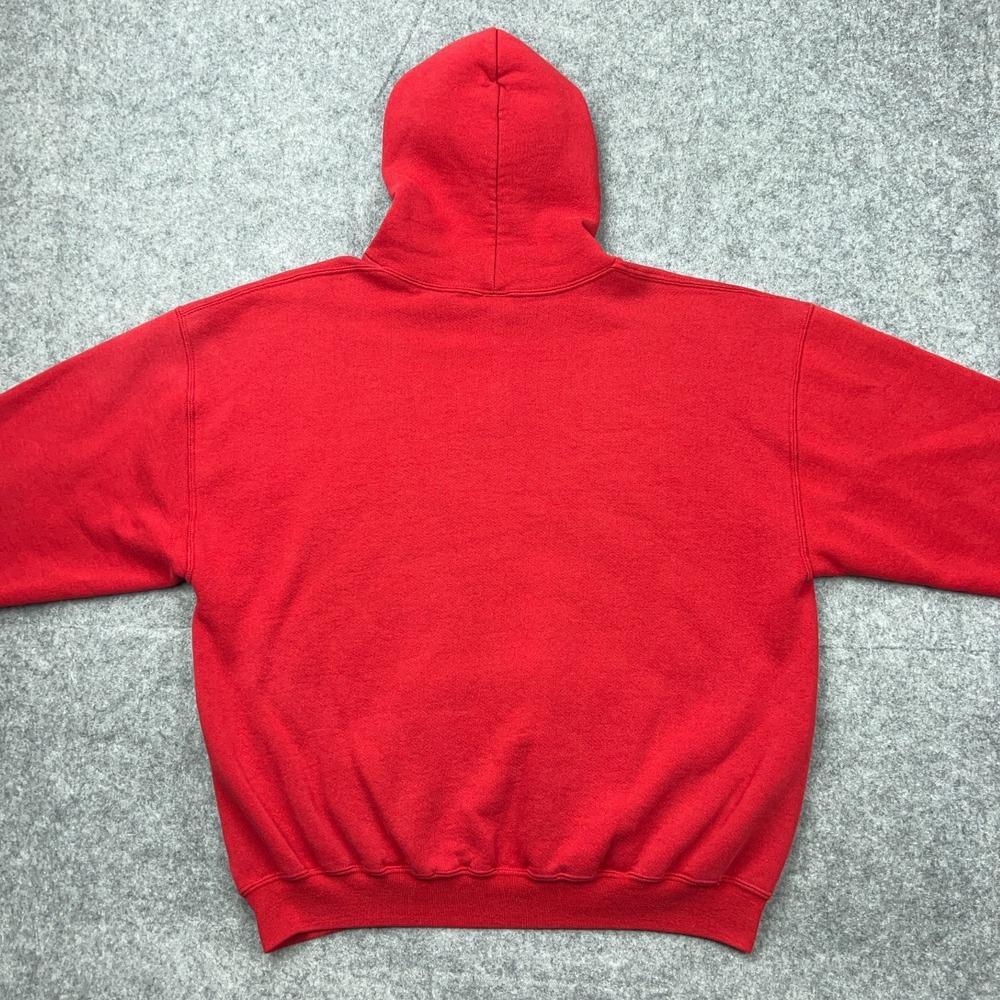 VTG Maryland Terrapins Hoodie Mens‎ XL Red Russell Athletic Hooded Sweatshirt - Picture 6 of 10